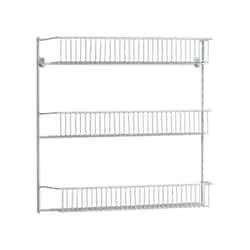 ClosetMaid 18.52 in. H x 5 in. L x 18.75 in. W Wire Wall Rack White