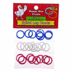 Happy Hen Plastic Spiral Leg Bands