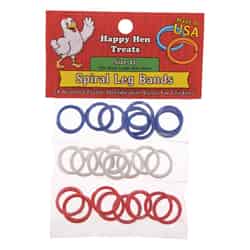 Happy Hen Plastic Spiral Leg Bands