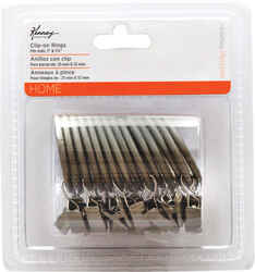 Kenney Pewter Pewter Clip Ring 1 1/4 in. L