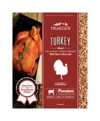 Traeger Turkey Blend Hardwood Pellets with Brine Kit 20 lb.
