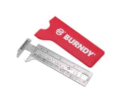 Burndy 12 in. L x 4 in. W Wire and Conduit Measuring Device Assorted 1 pc.
