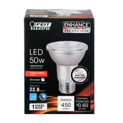 Feit Electric PAR20 E26 (Medium) LED Bulb Warm White 50 Watt Equivalence 1 pk