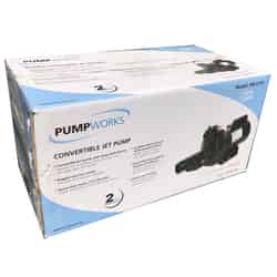 Pump Works Cast Iron Convertible Jet Pump 3/4 8 gpm