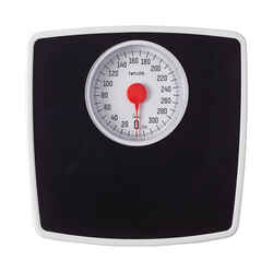 Taylor 330 lb. Analog Bathroom Scale Black