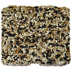Kaytee Assorted Species Wild Bird Seed Cake Seed and Mealworm 1.4 lb.