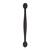 Amerock Allison Basic Metals Cabinet Pull 3.75 in. Flat Black 1 pk