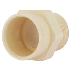 Charlotte Pipe FlowGuard 1/2 in. MPT T X 1/2 in. D Slip CPVC Male Adapter
