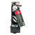 Bell Sports Foot Pump Steel Bike Pump Black/Silver