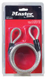 Master Lock 1/4 in. Dia. x 72 in. L Vinyl Coated Steel Coiled Cable