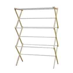 Madison Mill 29.5 in. W x 42.5 in. H x 14 in. D Wood Clothes Drying Rack