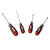 Milwaukee 6 in. L Phillips/Slotted Screwdriver Set 4 pc