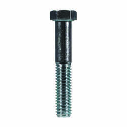 HILLMAN 7/16 in. Dia. x 2-1/2 in. L Heat Treated Zinc Steel Hex Head Cap Screw 50 box
