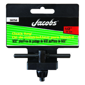 Jacobs 1/2 in. x 1/4 in. Chuck Key T-Handle 1 pc.