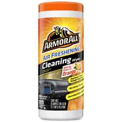 Armor All Multi-Surface Air Freshening Cleaner Wipes Orange Scent 25 ct