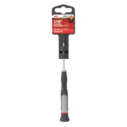 Ace Slotted 1/16 Precision Screwdriver 2-1/2 in. Black 1 Steel