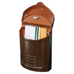 Gibraltar Mailboxes Lockhart Galvanized Steel Wall-Mounted Copper 5 in. L x 12-1/4 in. H x 12-1