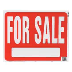 Hy-Ko English 19 in. W x 15 in. H Plastic Sign For Sale