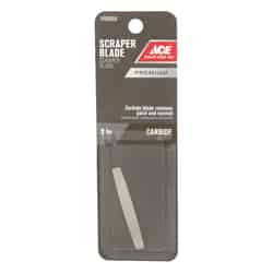 Ace 2 in. W Tungsten Carbide Double Edge Scraper Blade