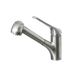 Franke Valais Pull Out One Handle Satin Nickel Kitchen Faucet
