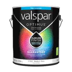 Valspar Optimus Flat Tintable Medium Base Paint and Primer Interior 1 gal