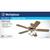 Westinghouse Vintage 52 in. 5 52 in. W Antique Brass Indoor Ceiling Fan