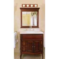 Westinghouse Brass 4 Bathroom Bar Fixture Wall Mount Natural