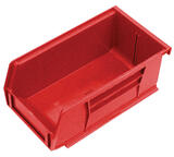 Quantum Storage 7-3/8 in. L x 4-1/8 in. W x 3 in. H Tool Storage Bin Polypropylene Red