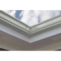 Genova Repla K 5 in. W White Vinyl K Inside Corner