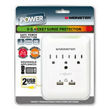 Monster Cable Just Power It Up 540 J 3 outlets Surge Tap