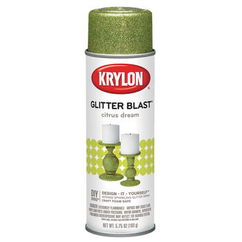 Krylon Citrus Dream Glitter Blast Spray Paint 5.75 oz