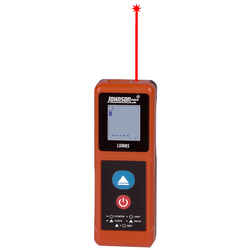 Johnson Laser Distance Measurer 85 ft. Indoor and Outdoor 1 in. L x 5-1/4 in. W