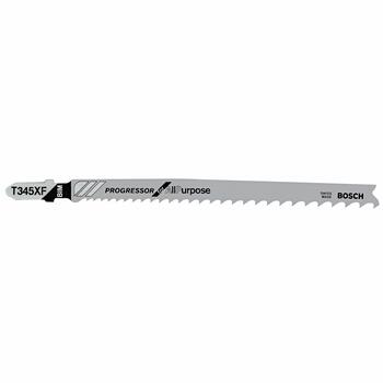 Bosch 5-1/4 in. T-Shank Jig Saw Blade Assorted TPI 3 pk Bi-Metal