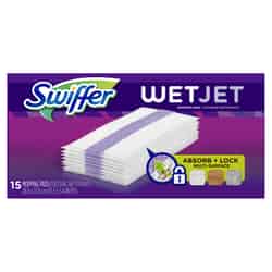 Swiffer 11.3 in. W X 5.4 in. L Wet Cloth Mop Pad 15 pk