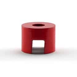 Master Magnetics .375 Dia. in. Alnico Work Holding Magnet 1.5 lb. pull 5.5 MGOe Red 1 pc.