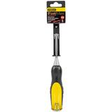 Stanley FatMax Thru-Tang 1/4 W x 9 in. L Wood Chisel Yellow 1 pc. Steel