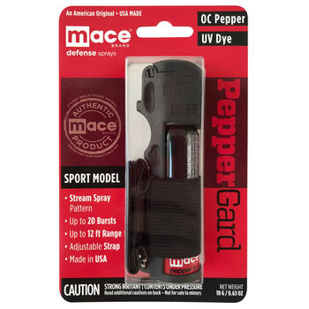 Mace PepperGard Sport Pepper Spray Black Pepper Spray