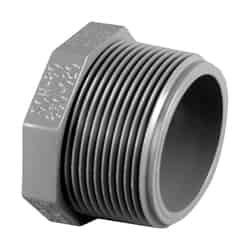 Charlotte Pipe Schedule 80 1-1/4 in. MPT x 1-1/4 in. Dia. MPT PVC Threaded Plug