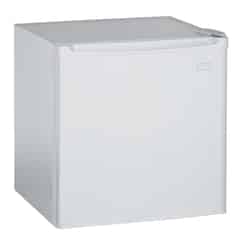 Avanti White Stainless Steel Compact Refrigerator 1.7 cu. ft. 110 watts