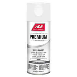 Ace Premium Gloss White 12 oz. Enamel Spray Paint