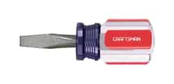 Craftsman 1-1/2 in. Slotted 1/4 Screwdriver Steel Red 1