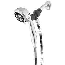 Waterpik Height Select Chrome Seven settings Adjustable Showerhead 1.8 gpm