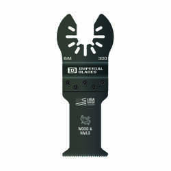 Imperial Blades OneFit 1-1/4 in. Dia. Bi-Metal Oscillating Saw Blade 1 pk