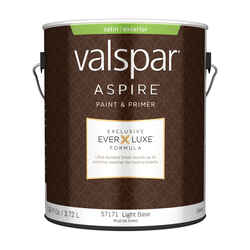 Valspar Aspire Satin Tintable Light Base Paint and Primer Exterior 1 gal