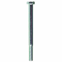 HILLMAN 3/8 in. Dia. x 4-1/2 in. L Heat Treated Zinc Steel Hex Head Cap Screw 50 box