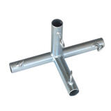 AHC 3/4 in. Round x 3/4 in. Dia. x 10 in. L Galvanized Carbon Steel Connector