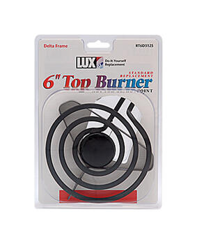 Lux Chrome Top Burner