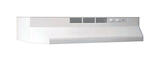 Broan 24 in. W Range Hood White