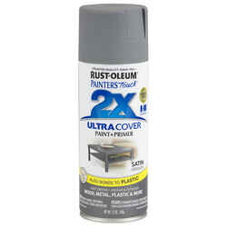 Rust-Oleum Painter's Touch 2X Ultra Cover Satin Granite Spray Paint 12 oz