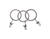 Kenney Pewter Pewter Clip Ring 1 1/4 in. L